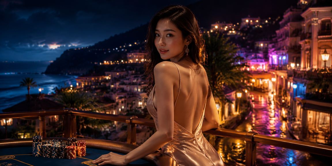 Pemain menikmati permainan meja kasino live dealer